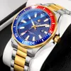 Luxury Military Gold Watch Mens Sports Diver Quartz 30atm Waterproof Luminous Date Wristwatches Relogio Masculino