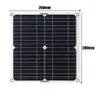 200W Solar Panel Kit 12V Batterie -Ladegerät 10/20/30/40/50A/60A/70A/80A/90A/100A -Controller für Station Wagon198J
