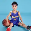 Дизайнеры открытые спортивные костюмы для детей летние майки баскетбольный костюм сексуальный жилет шорты быстро высыхают 2 куски