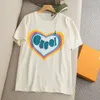 Diseñadores Camiseta para hombre Calidad original Camisetas de lujo Ropa para mujer Verano Cuello redondo Mangas cortas Al aire libre Transpirable Algodón Impreso Amantes Ropa Tallas grandes