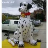 Nieuw aankomen 2,5 m/3 m/3,6 mh opblaasbare hondenlucht geblazen dier Dalmatisch voor buitenbevordering decoratie gemaakt in China