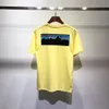 Pata Mens T-Shirts Erkek ve Kadın Pamuk Sevenler Tasarımcı T-Shirt Düz Renk Gevşek Göğüs Baskı All Maç Çift Kıyafet AD