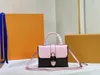 5a designer saco BB Caramelo Couro das mulheres Bolsa Crossbody Top Handle M43577 senhora bolsa e bolsas bolsa de logotipo