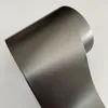 10 cm breed Mat Antraciet Metallic Vinyl Wrap Gunmetal Grey Filmblad Roll Air-Release Adhesive Decal
