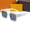 Womens Mens Brand Designer gepolariseerde zonnebril voor mannen Women Fashion Sunglass Luxe UV400 bril Zonneglazen en doos