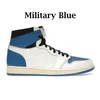 Nya män Jumpman 1 High OG Basketball Shoes 1s University Blue Patent Bred Electro Orange Dark Mocha Bred Shadow Unc Hyper Royal Twist Men Women Sneakers Trainers