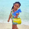 Kids Beach Shell Bags Sac à main pour enfants Seashell Collection Meash Crossbody Sac de rangement Cute Cartoon Crocodile Zipper Net Sand Pouch Receive 2022