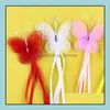 Andere evenementenfeestjes Feestelijke huizentuin 500 stks Girls Princess Butterfly Fairy Wand DHSWL