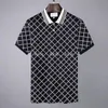 22SS TOP DESIGNER MENS POLOS Kortärmad ny vår- och sommar avslappnad skjortor Street Hip-Hop Men Casual T-shirt tryckmönster unisex