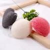 Reusable Washable Face Makeup Remover Konjac Sponge For Washing Facial Cleansing Removal Cognac Sponge Puff Accessories