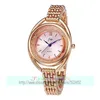 100 st/parti JW 8275 Hot Sales Rose Gold Silver Armband Watch Women Fashion Crystal Dress Quartz Write Watch Wholesale T200420