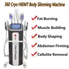 Body HIEMT Slim Machine Aumenta la rimozione del grasso muscolare Criolipolisi Macchine per modellare il corpo per la perdita di peso