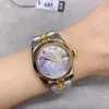 Shell Dameshorloges Staal Two Tone Purple Sheel Diamond Dial 31mm 116231 278273 Automatische Ladies Polshipes Jubilee Riem Saffier Date Just Movement Lady Watch