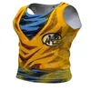 Men's T-Shirts Summer Anime Printing Tank Top Male Bodybuilding Gym Fitness Funny Adult Cosplay Sleeveless Single T Shirt