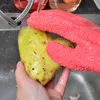 Obrane rękawiczki ziemniaczane Warzywa kuchenne zeskrobane Ryby Rękawiczki czyszczące bez poślizgu silikonowe rękawiczki