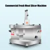 110V 220 380V Vlees snijmachine Multifunctioneel rundvlees Mutton Hoogwaardige roestvrijstalen verse vleesglijmmachine