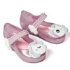 MINI MLSA Unicorn Shoes Winter Jelly Boy Shoe Dargon Sandals Fish Mouth Girl Non Slip Sandal Toddler 220422