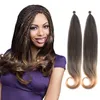 24inch 70g Yaki Pony Hair ضفائر مجعد لتمديدات الشعر الأفريقية Jumbo Braid Yaky Braiding Hair