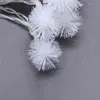 Palline di neve Lucine USB LED Luci a corda per palline di Natale Decorazione impermeabile per albero di Natale di nozze per feste all'aperto al coperto