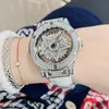 Zegarstka Wiilaa Rotation 2022 Skórzany zegarek dla kobiet Kreatywne modne zegarki Kwarcowe dla nadgarstka Relogio feminino9800259