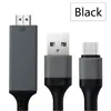 Кабель USB 31 USB C — HD, 2 м, конвертер TypeC в HD, адаптер для внешнего видеоадаптера HD 4K, 30 Гц3980003