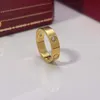 Anelli di design Anello d'amore Unisex Uomo Donna Anelli per coppie Gioielli Regalo misura 5-11