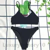 4 colori costume da bagno bikini set donna costumi da bagno due pezzi con cuscino costume da bagno piccola stampa sexy hot swim