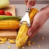 Stainless Steel Stripper Threshing Device Easy Peeling Corn Kerneler Peeler Fruit and Vegetable Tools Corns Strippers TLY069