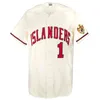 Xflsp GlaA3740 Hawaii Islanders 1970-Home Jersey NOVO Costurado Qualquer NOME S a 3XL 100% Costurado de Alta Qualidade Baseball Jersey