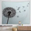 Tapestry Psychedelic Flower Dandelion Tapestry Hippie Wall Hanging 3D Print Pla