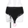 Jouets sexy pantalons avec gode anal bouchon de pénis Faux cuir latex pour femme hommes masturbation culotte de sous-vêtements ceinture de chasteté jouet