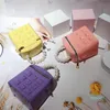 Sommermode Geldbörse Damenhandtasche Rosa PVC Mini-Beuteltasche Süßigkeiten-Gelee-Geldbörse Orange Mädchen-Tote-Schlüsseletui Schulter