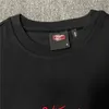 Kläder T-shirt Kith Box tee män kvinnor broderade signatur t-shirts inuti tagg högkvalitativ topsft63