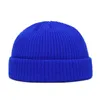 Beanie/Kafatası Kapakları Kadınlar İçin Knited Şapkalar Siyah Beanie Şapka Kış Erkekler Beanies Bayanlar Skullcap Katı Cap Kalın Hatbeanie/Kafatası Chur22