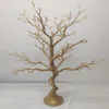 Dekoration Gold Manzanita Artificial Tree 30 "Bord Centerpiece Party Road Tables Top Wedding Decoration Imake263