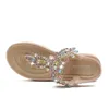 BEYARNE Summer Round Toe Women's Flip Flops Fashion Soft Personality Ladies Sandals Roman Crystal Platform Women 220516