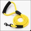 Laisse de chien pour petits grands chiens laisses chat animaux de compagnie corde de plomb en nylon ceinture longue pour animaux de compagnie formation de marche en plein air livraison directe 2021 colliers fournitures