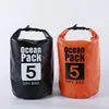 2L 5L10L15L20L 30L Torby zewnętrzne pływanie pływające kajak mokry 500D poliestrowy PVC Ocean Pack Waterproof Dry Bag3697912