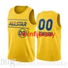 Basket 2021 Maglie All-Star Stephen Curry LeBron Nikola James Luka Doncic Kawhi Leonard Damian Lillard Devin Booker Donovan Mitchell