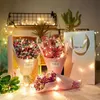 1m/2m/3m Copper Wire Battery Box Garland LED String Wedding Decoration for Home Decorations Fairy Party Decor String Light 10PCS D5.0