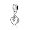 European Family Tree of Life craft Beads Charms Big Hole Loose Spacer Crystal Heart Pendant Para pulsera Collar Fabricación de joyas de moda