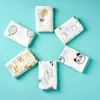 Mouchoir Kangobaby 70% Bambou + 30% Coton 5 Pièces Pack Multi-Fonctionnel Bambou Coton Mousseline Couverture Bébé Burp Tissu Ensemble