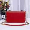 Retro Solid One -Counter Crossbody Bag Designer Style Metal Contrasting Color Stain Decoration Leather Women New Handbag Fashion Prosedile