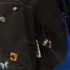 SS Ader Ошибка рюкзаки Мужчины женщины 11 Высококачественная наклейка мешка шнурки металлическая молния внутри Adererror Mark Bags 210929