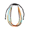 Kleurrijke rijstkralen Gevlochten armbanden Bohemen kralenarmband Vriendschapsarmband Mode-accessoires