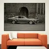 Vintage Ford Mustang Shelby GT500 Muscle Car Canvas Målning Affisch Printar Väggkonst Bilder för vardagsrum Heminredning Cuadros6169536