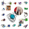 Mood Ring 100st Hat Star Fish Butterfly Sun Flower Moon Heart Fish Fashion Rings