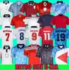 Retro Jersey 1982 1986 1998 Englands country Shearer Soccer Jerseys 1989 1990 Gerrard Scholes Owen 1994 Heskey 1996 Gascoigne vintage classic football shirt