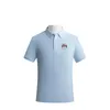 EGYPT National Men and Women's Polos High-end Shirt Combed Cotton Podwójny koralik Solidny kolor Casual Fan T-shirt