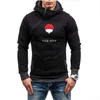 2022 New men's zip-up pullover fashion brand men's personality hoodie autumn winter sports fitness hoodie Men's hoodie G220429